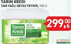 TARIM KREDİ TAM YAĞLI BEYAZ PEYNİR 900 G TARIM KREDİ TAM YAĞLI BEYAZ PEYNİR 900 G